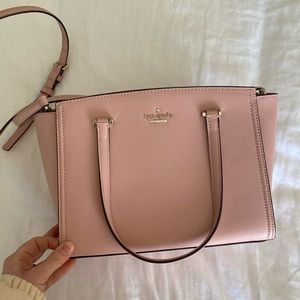 Kate Spade crossbody purse / blush pink